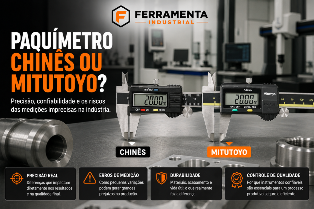 Paquimetro chines ou Mitutoyo