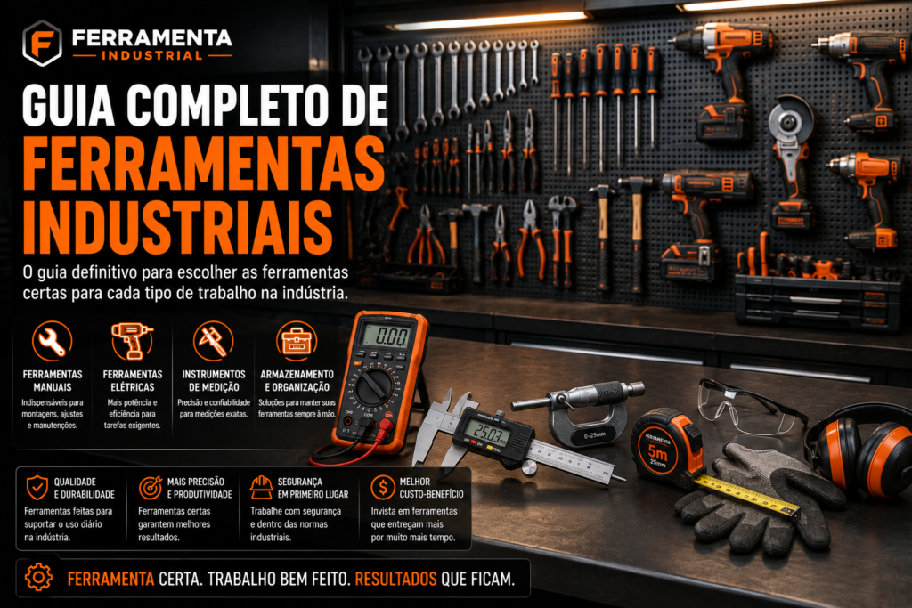 Guia completo de ferramentas industriais