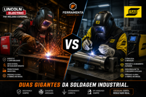 Comparativo Lincoln Electric vs ESAB máquinas de solda